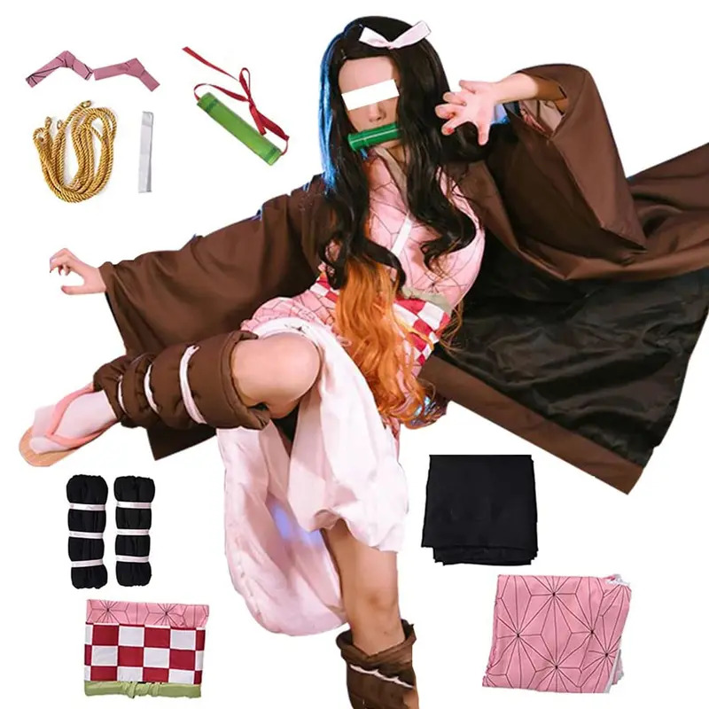 Anime Cosplay Nezuko - Nuovo Halloween Cosplay Anime Demone Slayer