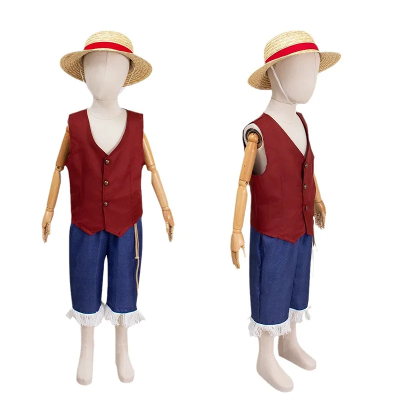 Kids Cosplay Anime - ▶ ❤ Costume Cosplay di Luffy