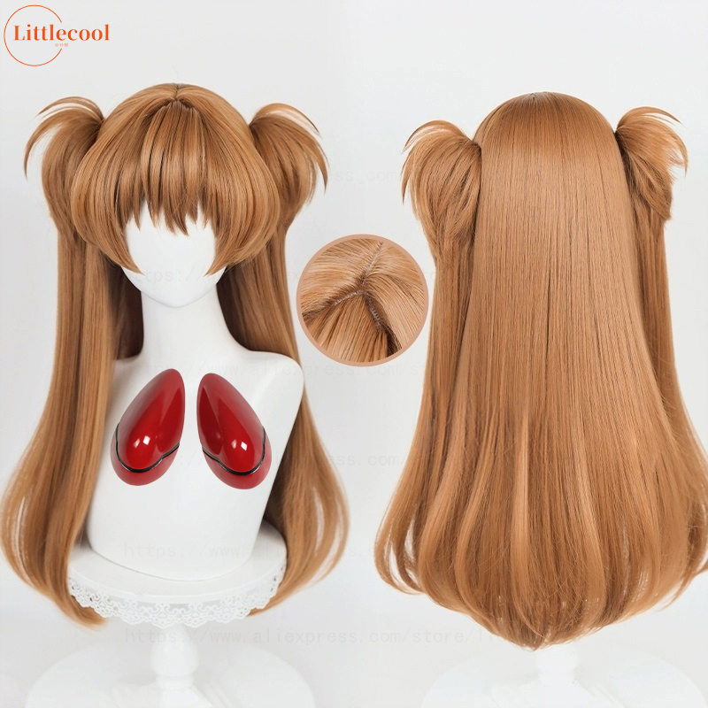 Anime Cosplay Orange Hair - Parrucca cosplay EVA Asuka Langley Soryu