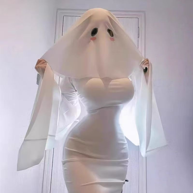 Anime Cosplay Nun - Costume Originale da Fantasma, Set Completo