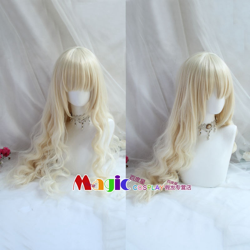 Anime Cosplay Long Hair - K-ON! Parrucca cosplay Kotobuki Tsumugi Lolita,