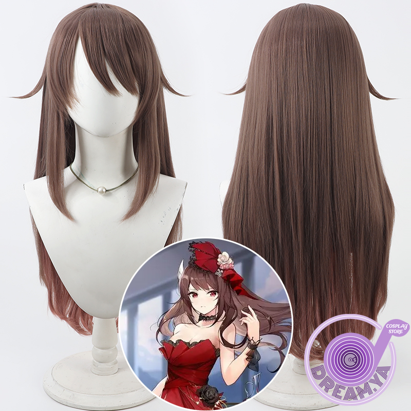 Anime Cosplay Long Hair - Parrucca cosplay IJN Haruna Azur Lane