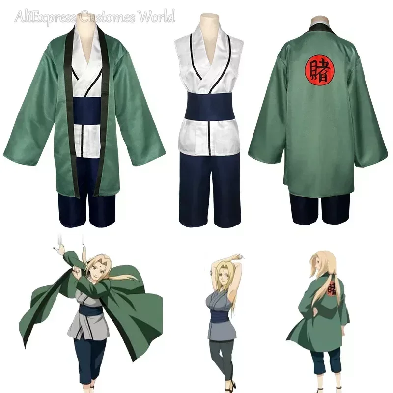 Cosplay Anime Tsunade - 2025 Anime Kimono Tsunade Costumi Cosplay