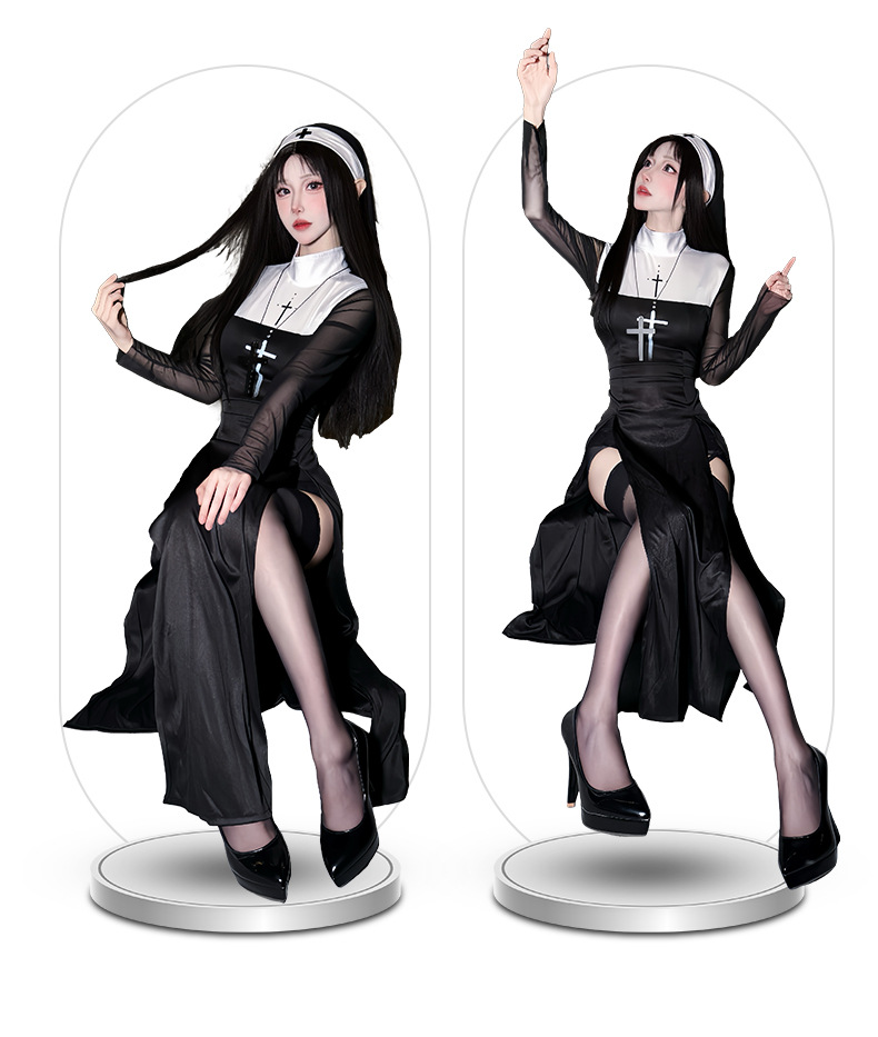 Costume da suora sexy per adul - Anime Cosplay Nun recensione e prezzo