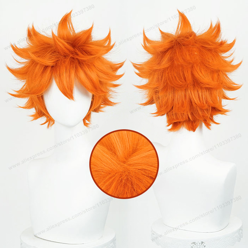 Parrucca cosplay Hinata Shoyo  - Anime Cosplay Orange Hair recensione e prezzo