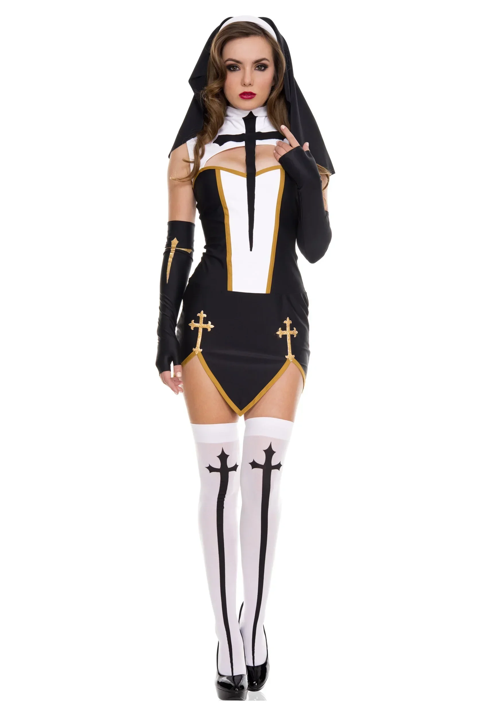 Costume da Suora Sexy 2026 per - Anime Cosplay Nun recensione e prezzo