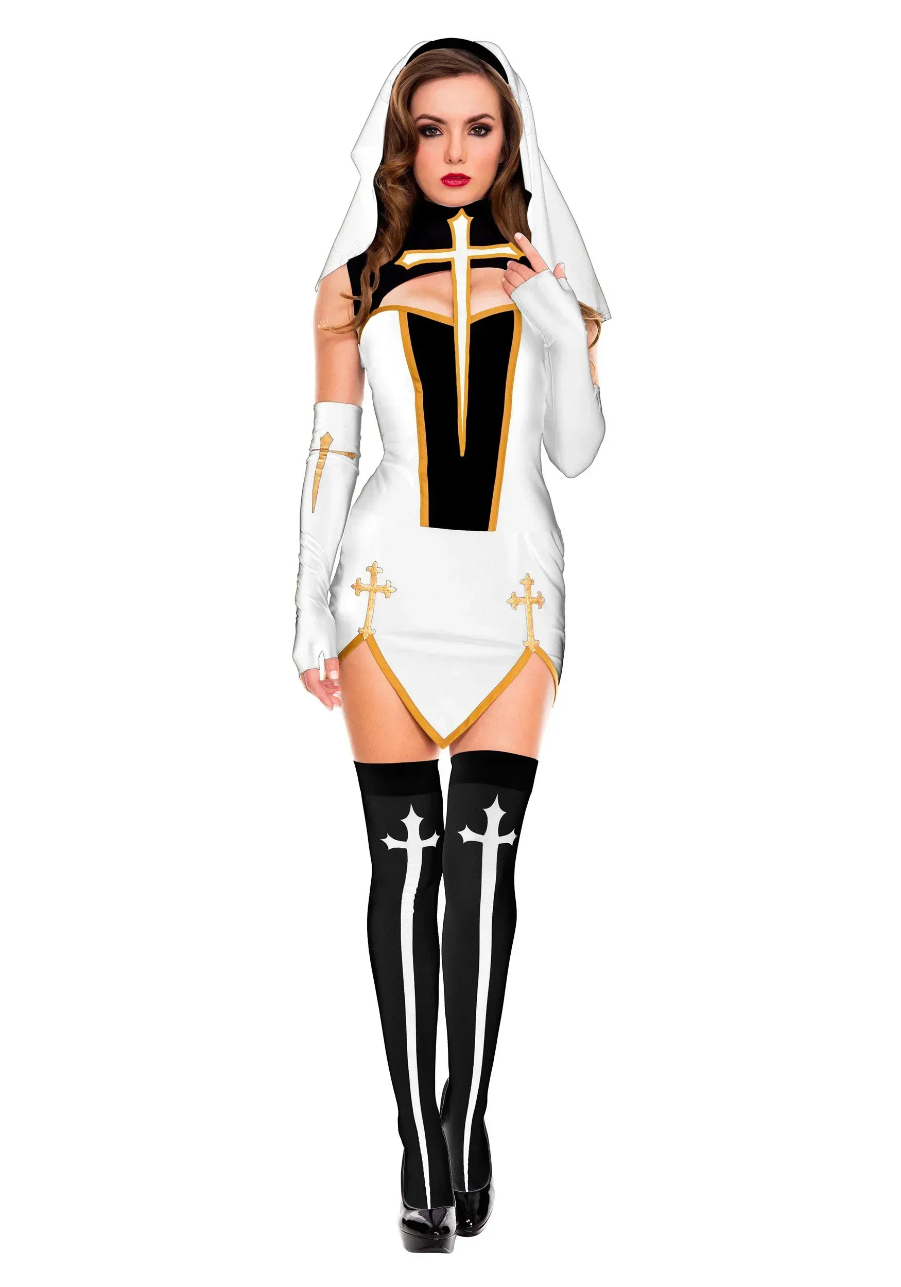 Costume da Suora Sexy 2026 per - Anime Cosplay Nun recensione e prezzo