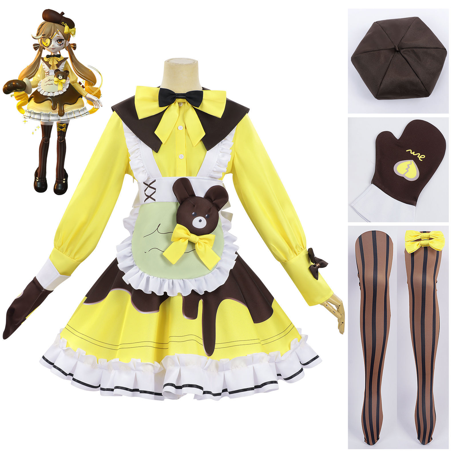 Costume Cosplay Eggy Party Sca - Kids Cosplay Anime recensione e prezzo