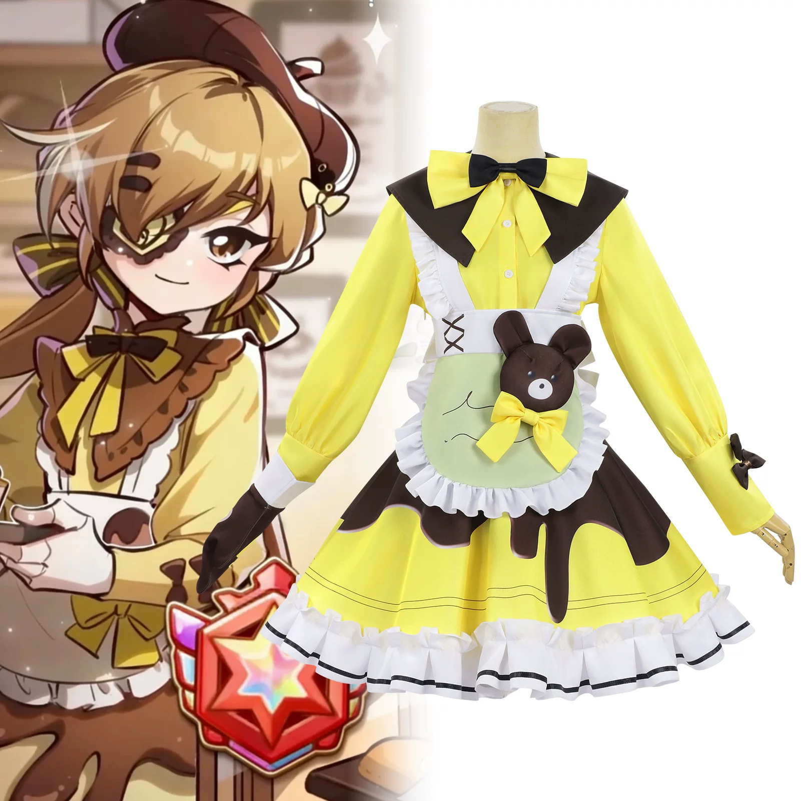 Costume Cosplay Eggy Party Sca - Kids Cosplay Anime recensione e prezzo