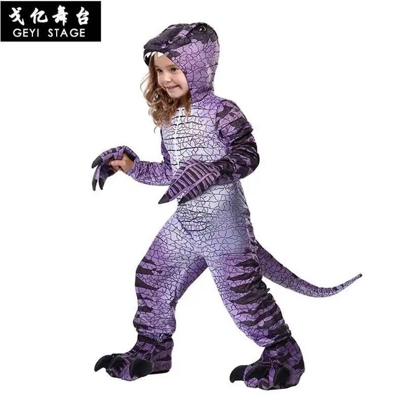 Nuovo Costume da Raptor Viola  - Kids Cosplay Anime recensione e prezzo