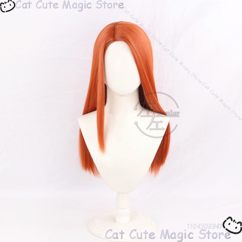 Samantha Eve Wilkins Atom Eve  - Anime Cosplay Orange Hair recensione e prezzo