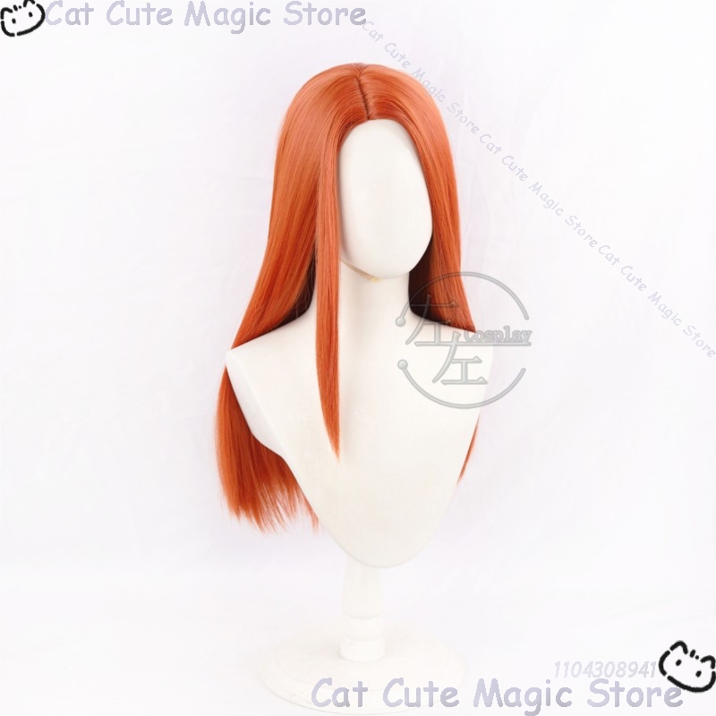 Samantha Eve Wilkins Atom Eve  - Anime Cosplay Orange Hair recensione e prezzo