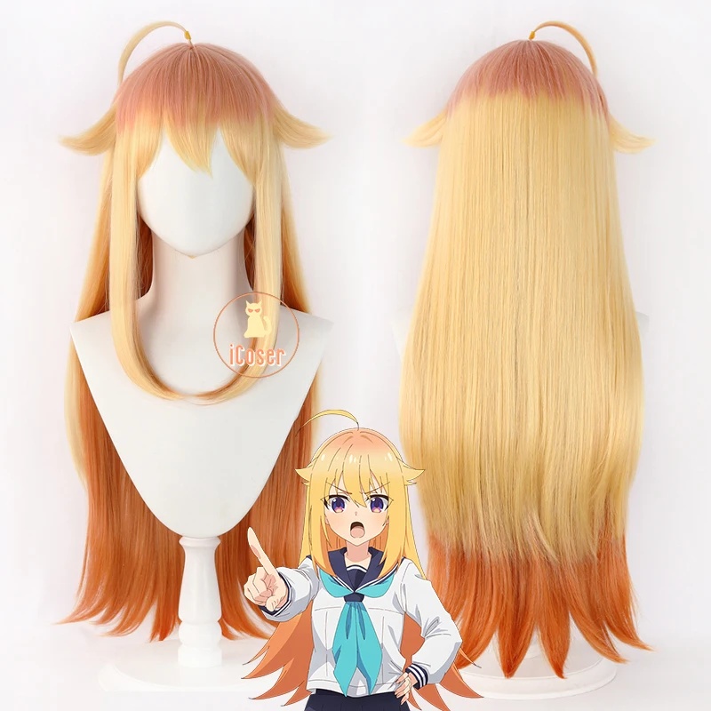 c'3,f\6;h'Parrucca Cosplay di  - Anime Cosplay Orange Hair recensione e prezzo