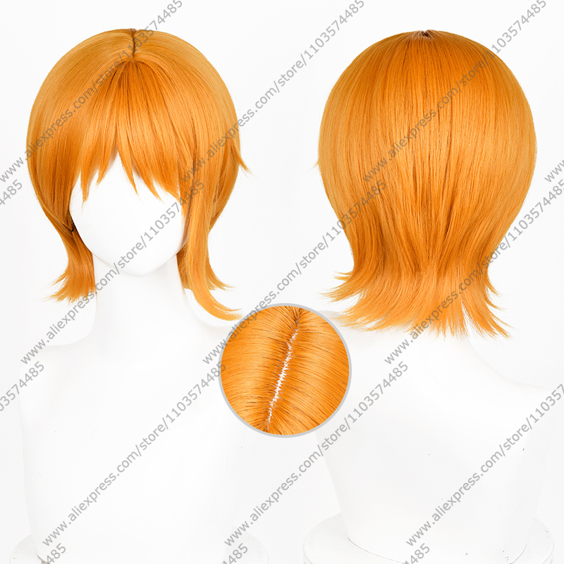 Parrucche Cosplay Anime Nami P - Anime Cosplay Orange Hair recensione e prezzo