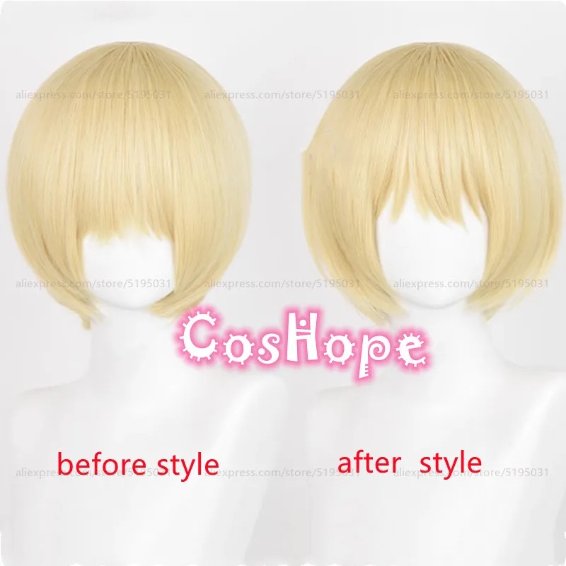 d;4'v\6.h/Armin Arlert Parrucc - Anime Cosplay Nun recensione e prezzo