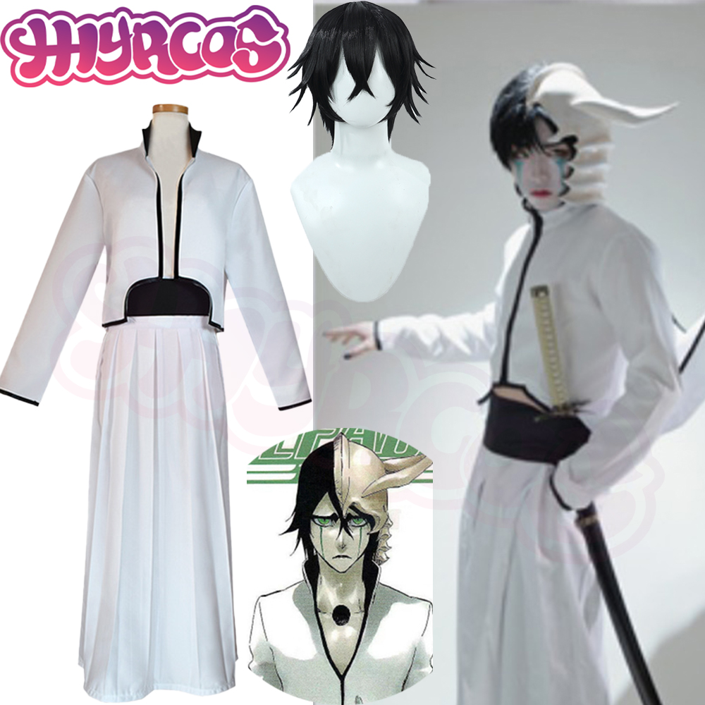 Anime Bleach Ulquiorra Costume - Bleach Captain Coat recensione e prezzo